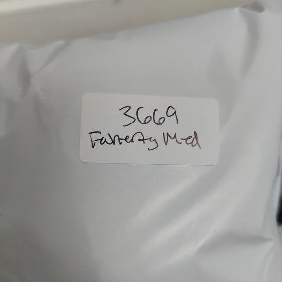 Faherty Tie Dye Hoodie Sweatshirt Mens Medium White Blue Pullover Cotton Terry - Picture 11 of 11